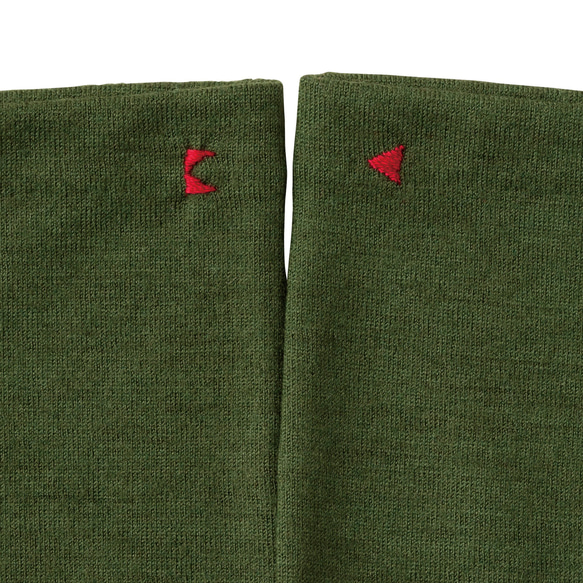 Green Green 冬季協調聖誕軟臂保暖器 100% 高品質羊毛傳統手套 免費送貨 第5張的照片