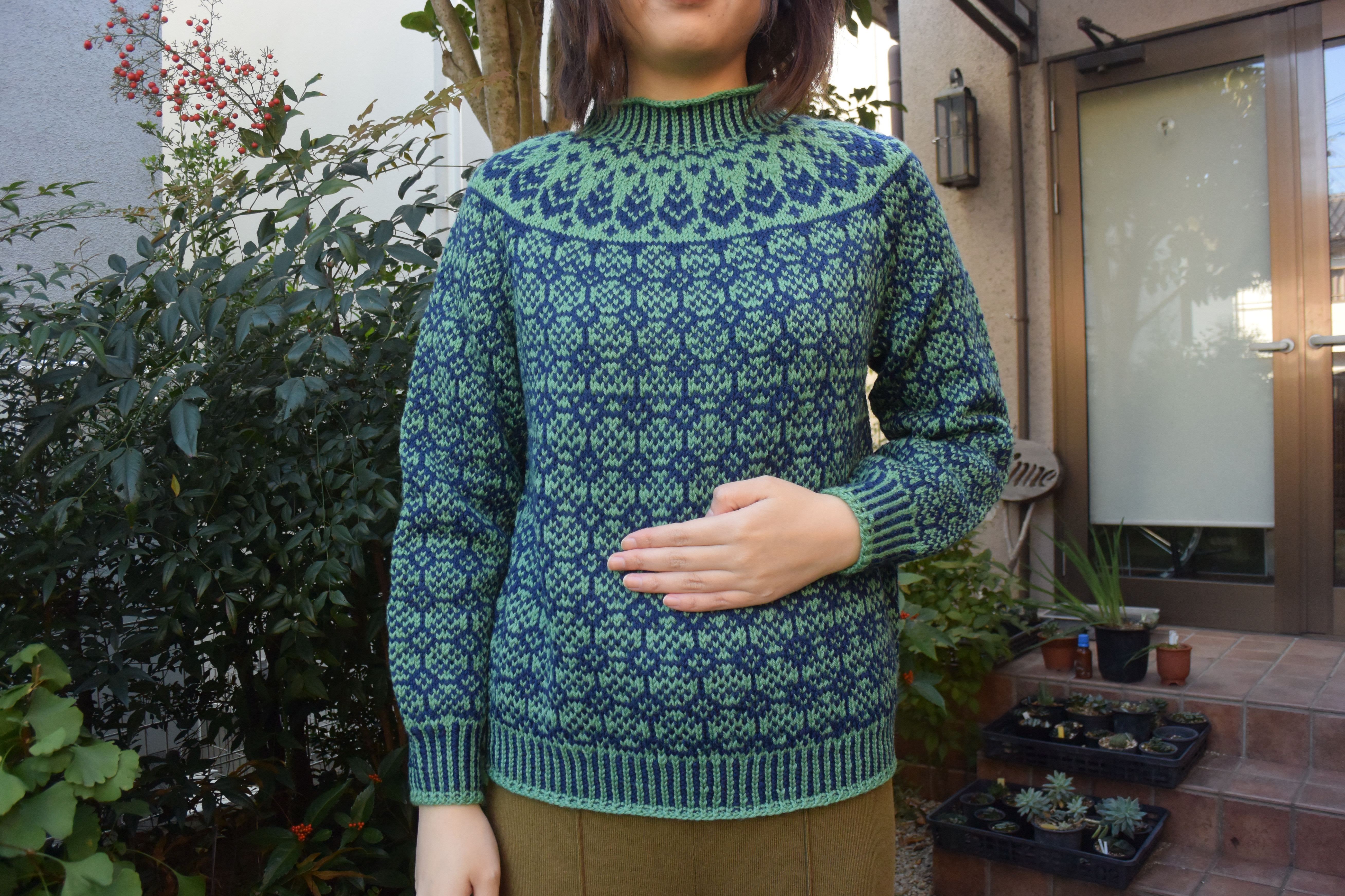 サイト限定価格極暖ミントセーター 29,250円