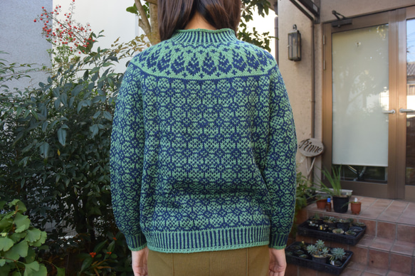 サイト限定価格極暖ミントセーター 3枚目の画像