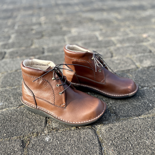 生産終了◇体に優しいコンフォートモデルのアンクルブーツ／宮城興業製