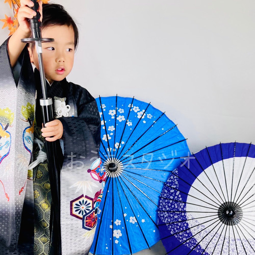 レンタル】七五三撮影用品 5歳 3歳 男の子 着物 和風 コスプレ 前撮り
