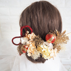 【全国送料無料】♡ゴールドヘッドドレス＊ウエディング＊前撮り＊和婚＊ヘアアクセサリー＊ 6枚目の画像