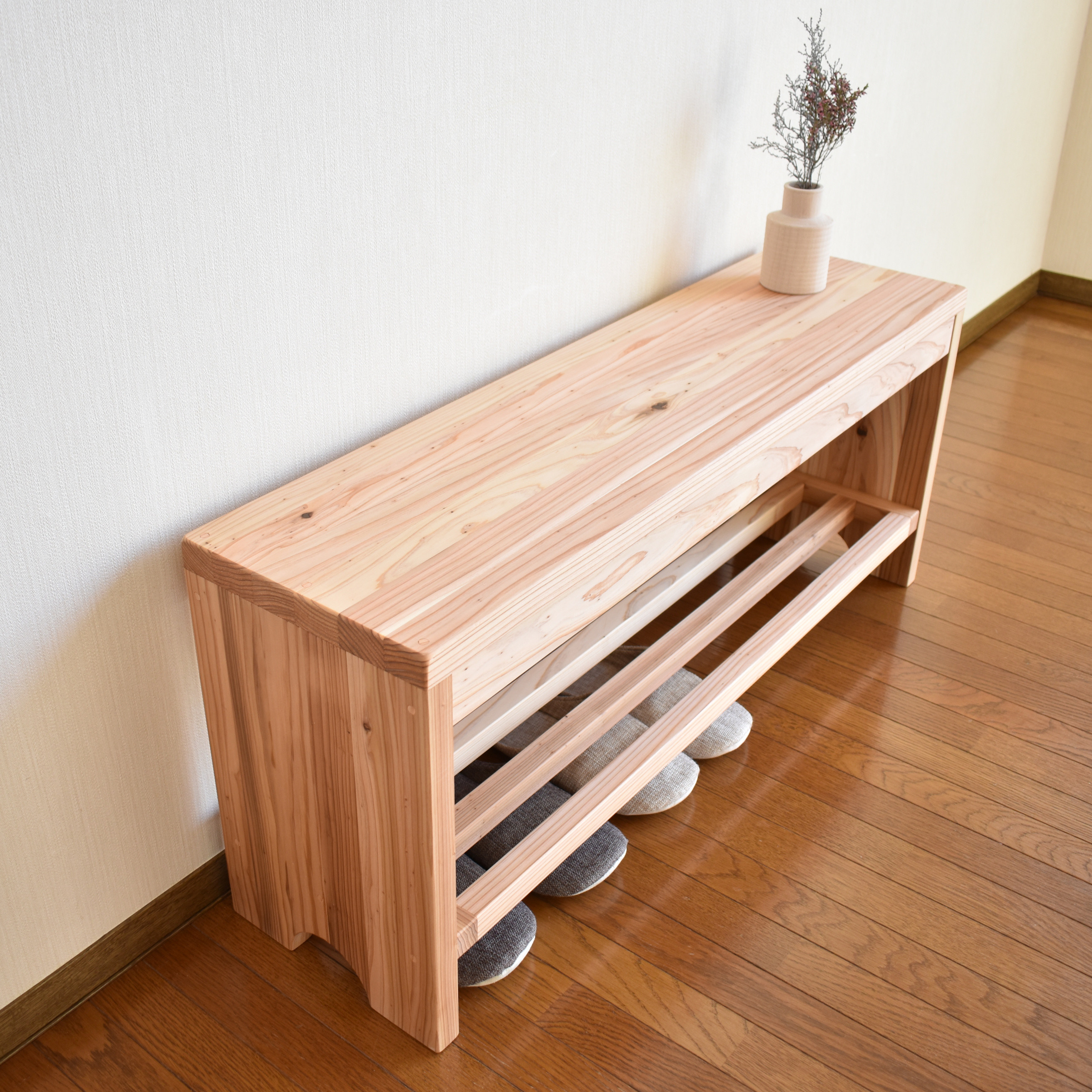 あたたか無垢杉シェルフ / 100cm