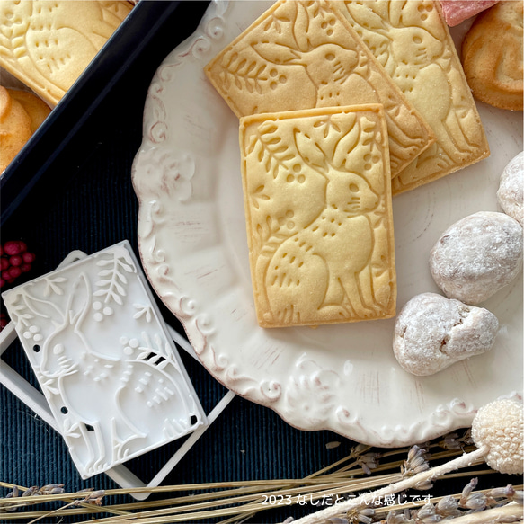 うさぎタイル クッキー型 クッキー型 Marco&Tyler(マルコタイラー