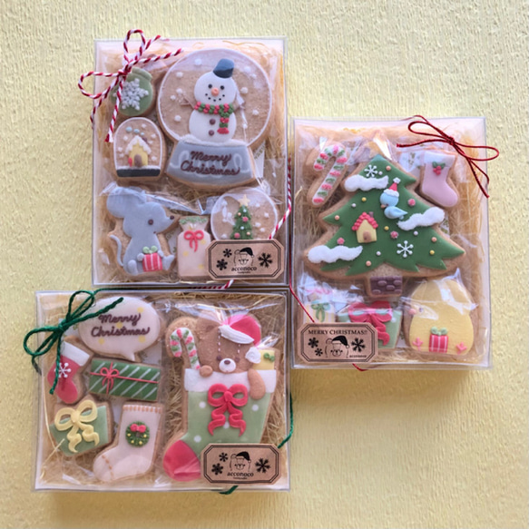 『クリスマス』クッキーセット／ひよこ 3枚目の画像