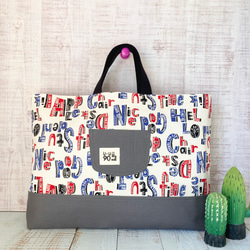 レッスンバッグ フレブル柄 おしゃれでかわいいフレンチブルドッグ柄☆レッスンバッグ レッスン