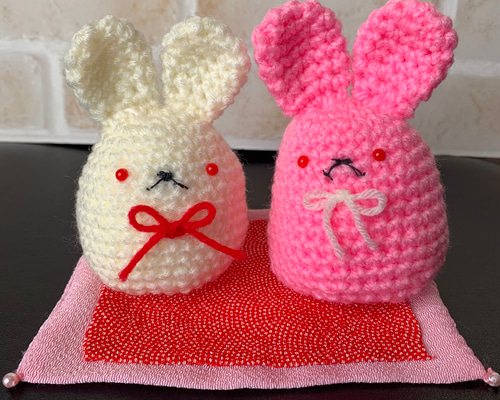 保障できる * あみぐるみ * ラベンダーポッケ♪うさぴょん