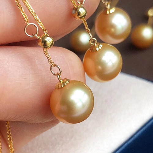 18金・南洋パールネックレス