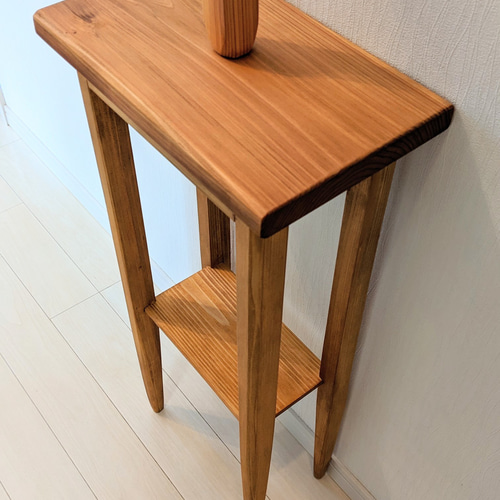 小さ目のコンソールテーブル＊花台＊玄関テーブル 棚・シェルフ