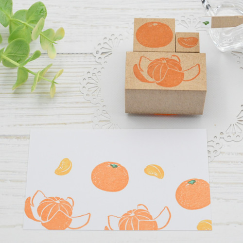 みかんのはんこ セット はんこ・スタンプ 京はんこ Akane* 通販