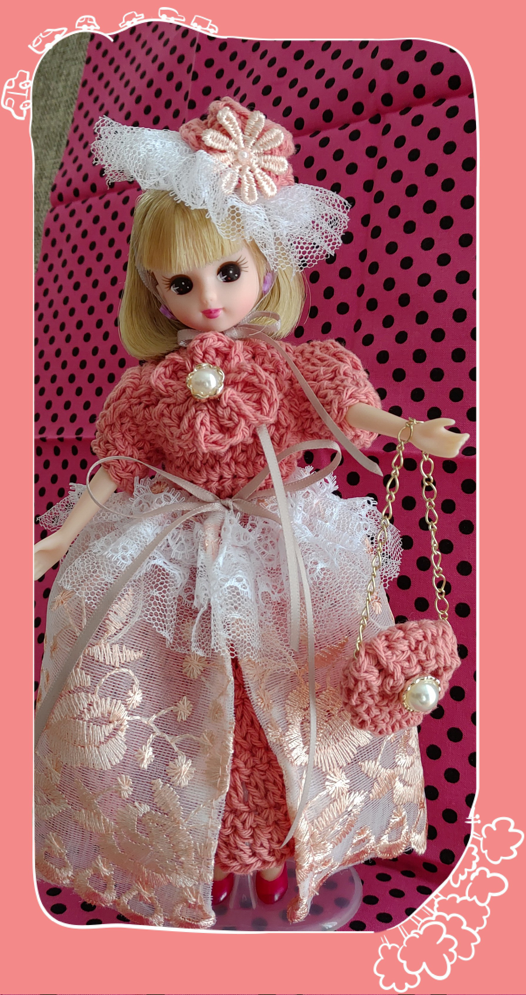 リカちゃん 手編み 4点セット あみぐるみ nori-noriww 通販
