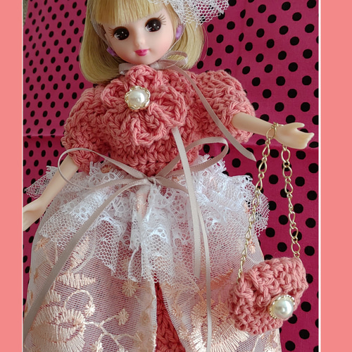 リカちゃん 手編み 4点セット あみぐるみ nori-noriww 通販 15081009