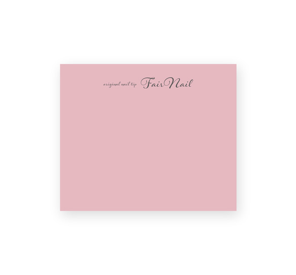 ピンク☆単色背景☆カラバリ一覧(2)】ネイルチップ台紙 アクセ台紙