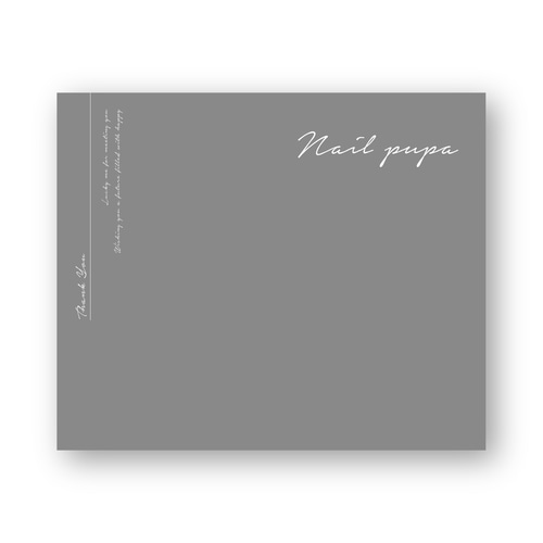 ネイルチップ台紙 アクセ台紙 名刺 ショップカード をセミオーダーで