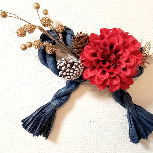 ブロッサムS様専用 15個 しめ縄 リース 土台 三綯い 秀〆 しめ縄 材料