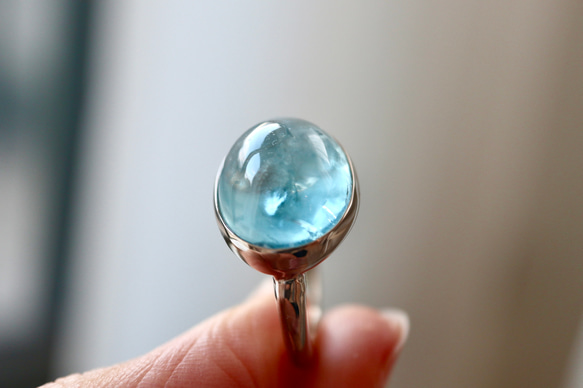 K10WG[人魚のaquamarine]ring 2枚目の画像