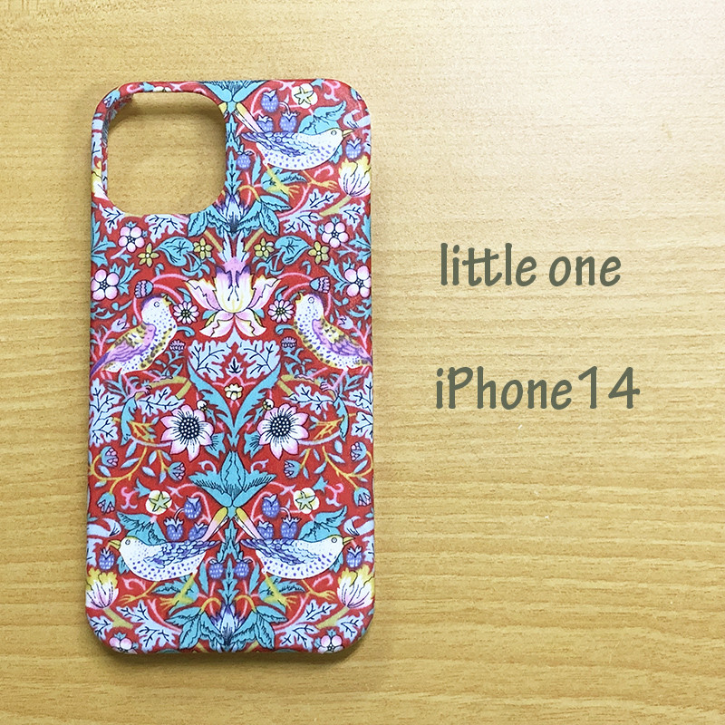 familiar iPhoneケース　13 ・ 14 リバティ柄 ARCHIVE MARKET】iPhoneケース（14Pro）〈familiar Made with