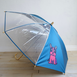 【Tapirok】兒童雨傘（晴天雨天都適用）法國鬥牛犬防紫外線99.9%防紫外線遮陽傘雨傘 第15張的照片