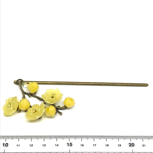 蝋梅（ロウバイ）の簪 かんざし nature 通販 15082671｜Creema