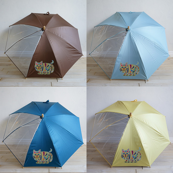 [Tapirok] 兒童雨傘（防曬防雨） Toraneko 防紫外線 99.9% 防紫外線遮陽傘 第2張的照片