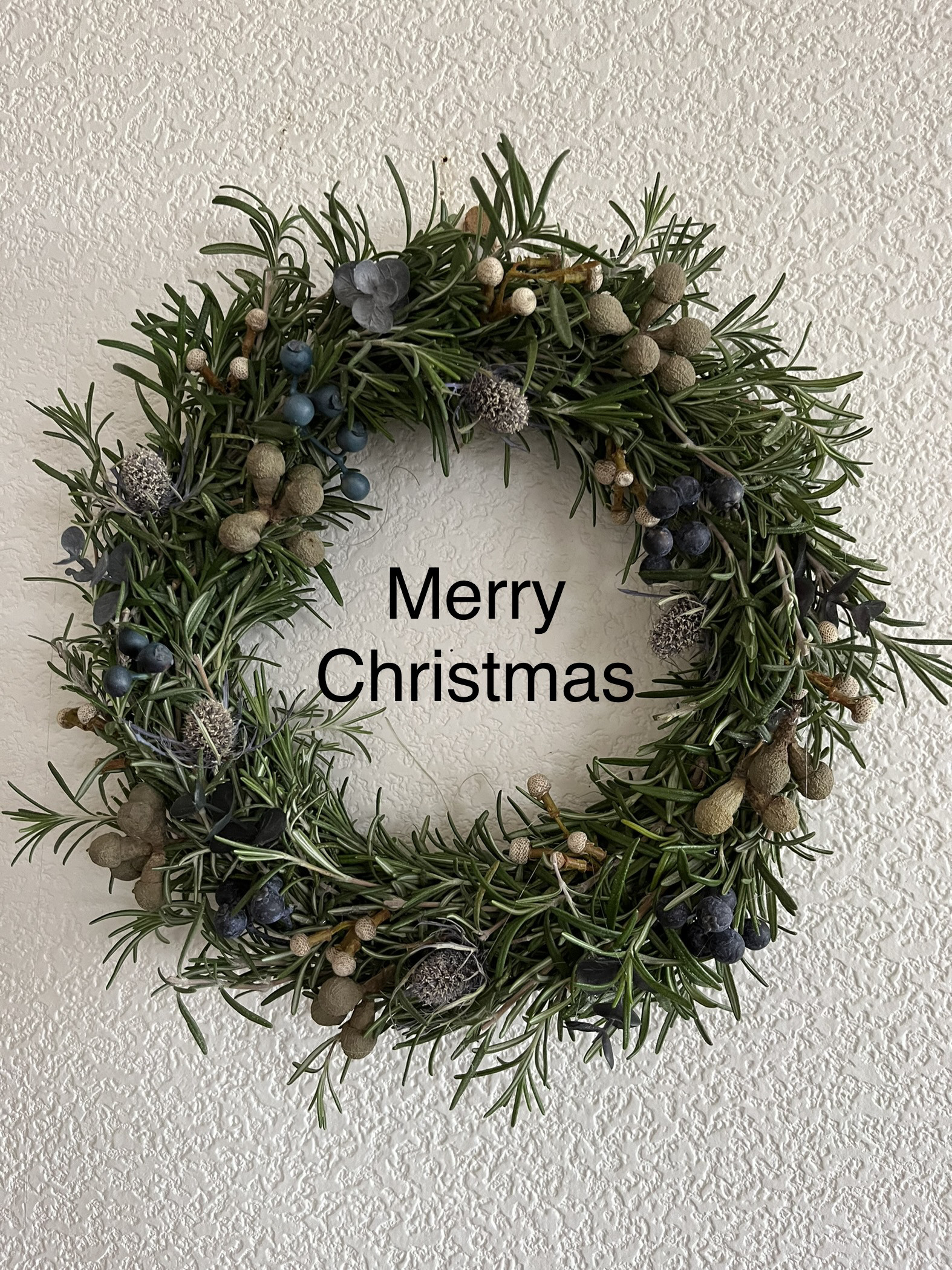 ローズマリーフレッシュリース ローズマリーのリース➀ リース bluemoon 通販 15082694｜Creema(クリーマ)