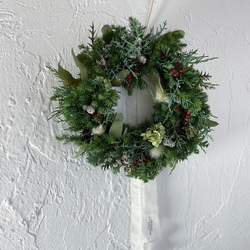 ホワイトスターチスのミニスワッグ ドライフラワー ミニブーケ ドライ