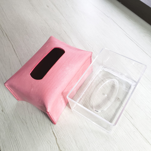 受注製作】《手縫い》卓上ポケットティッシュカバー マヤベリー 名入れ
