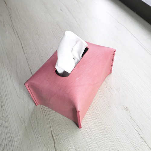 受注製作】《手縫い》卓上ポケットティッシュカバー マヤベリー 名入れ