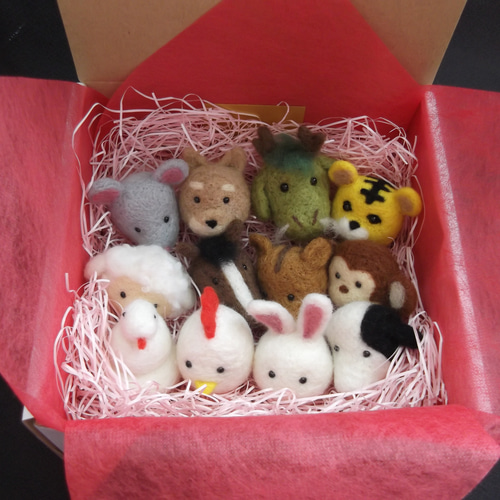 コロンとカワイイ干支セット 羊毛フェルト Nohea-Pua ノヘアプア 通販