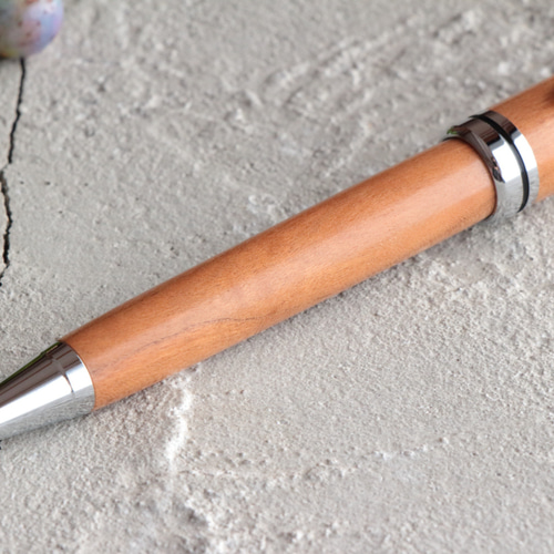 梅/うめ・百花のさきがけ 鬼除けの花・Horizon」銘木ボールペン