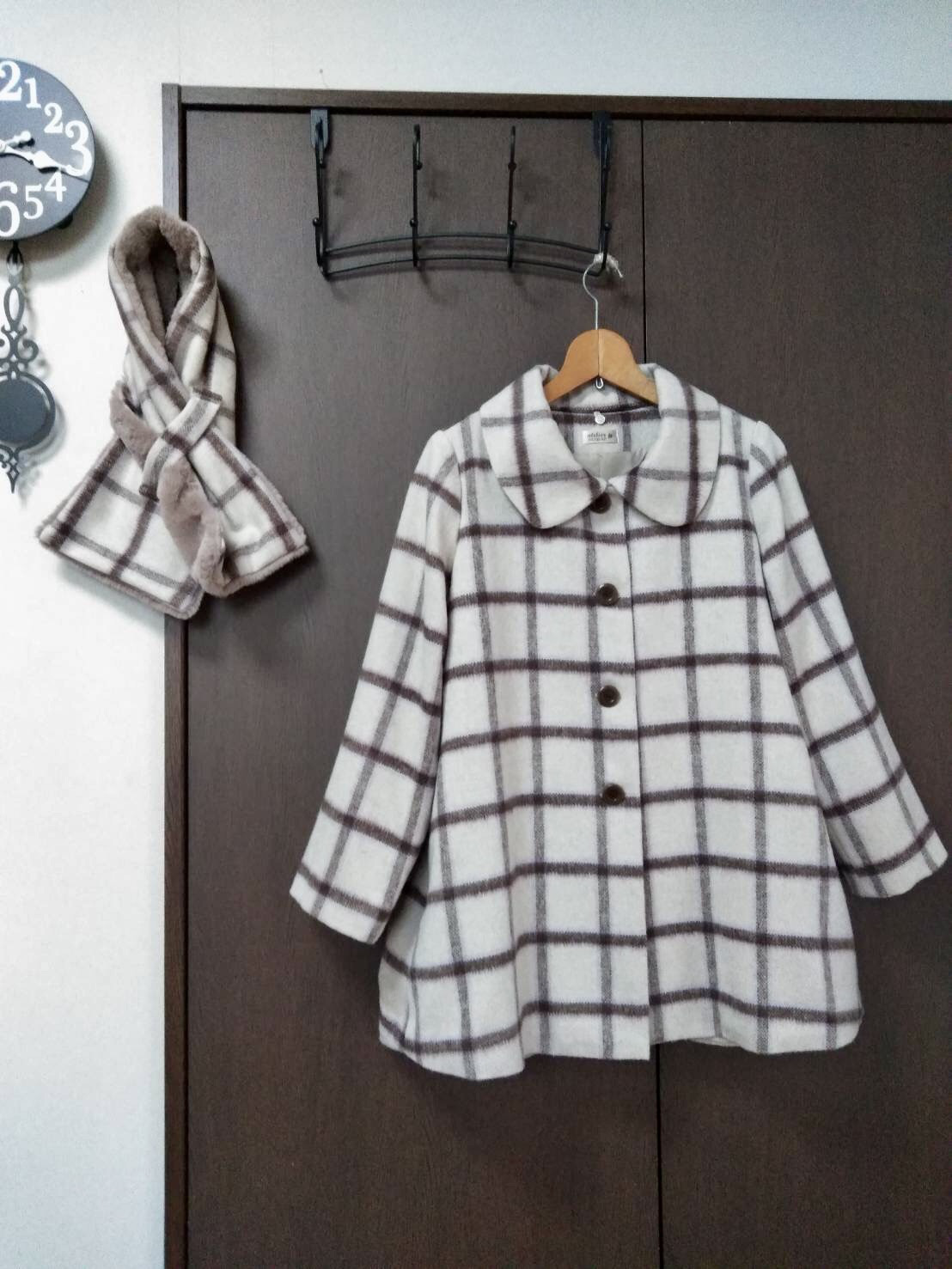 ハーフコート＆ミニマフラーセット【送料込み】