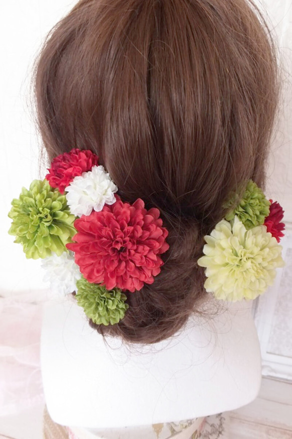 【全国送料無料】♡マムヘッドドレス＊ウエディング＊前撮り＊和婚＊ヘアアクセサリー＊ 3枚目の画像