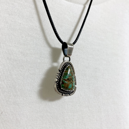 キングスマナッサ ターコイズ トルコ石 シルバー ネックレス