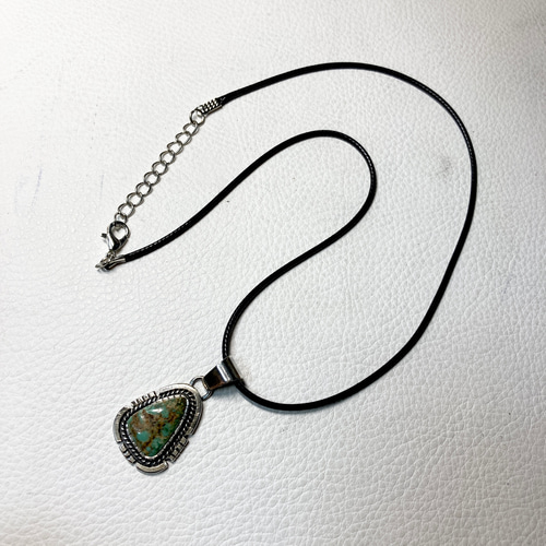 キングスマナッサ ターコイズ トルコ石 シルバー ネックレス