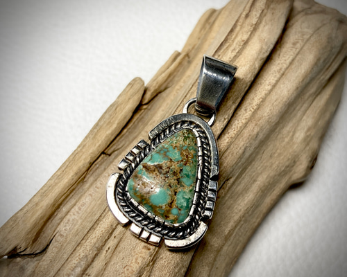 キングスマナッサ　ターコイズ　ナジャ　シルバーネックレス#インディアンジュエリー キングスマナッサ ターコイズ ナジャ シルバーネックレス#インディアン