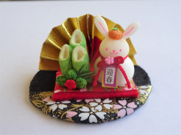 うさぎ鏡餅♪お正月 うさぎ鏡餅♪お正月