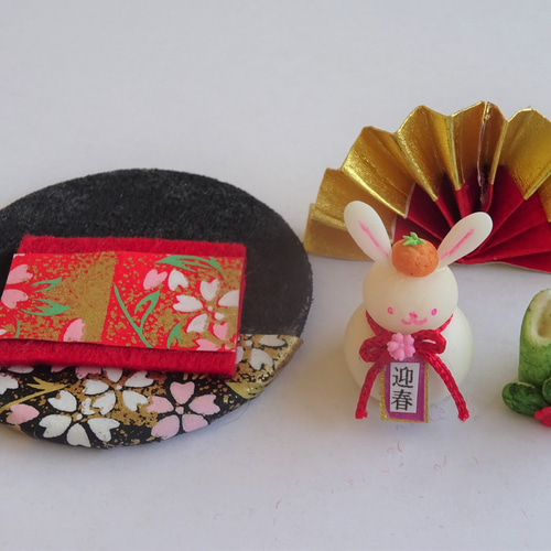 2023 お正月飾り うさぎ年鏡餅 鏡餅 putifulu617 通販 15084861