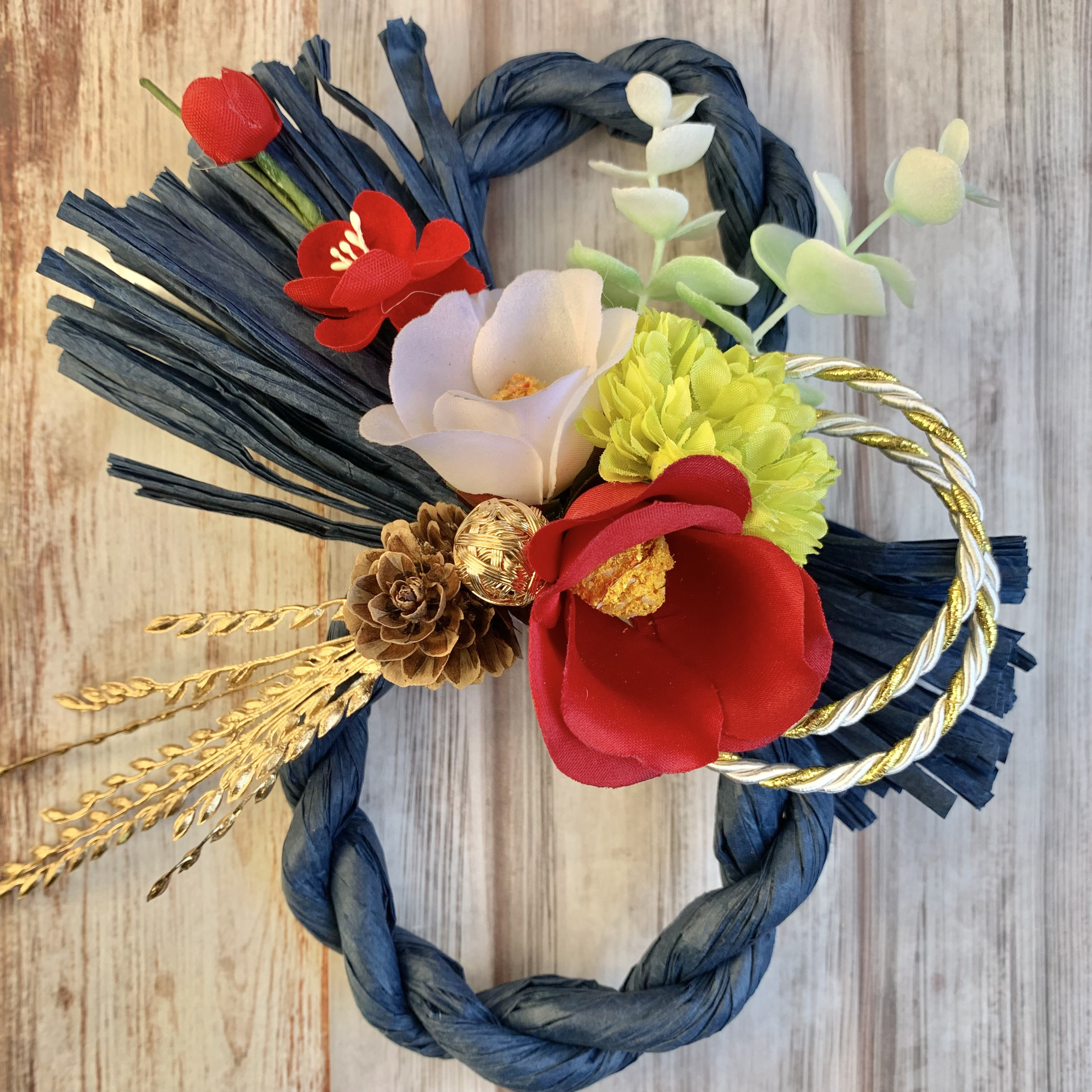 35しめ縄 しめ飾り 正月飾り ドライフラワー スワッグ インテリア 雑貨 35しめ縄 しめ飾り 正月飾り ドライフラワー スワッグ