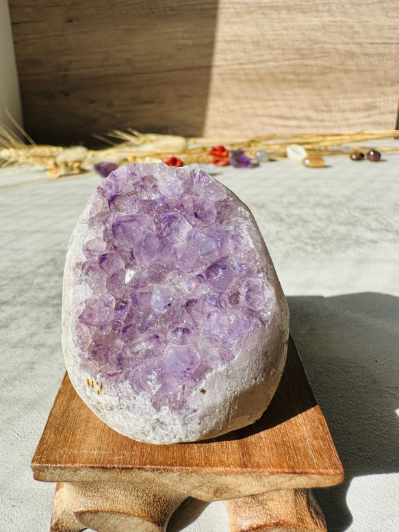 水晶アメジスト原石パワーストーン