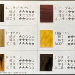 【選べる木のデザイン】木象嵌リング　ユリの紋章ver シルバー925 8枚目の画像