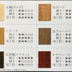【選べる木のデザイン】木象嵌リング　ユリの紋章ver シルバー925 7枚目の画像