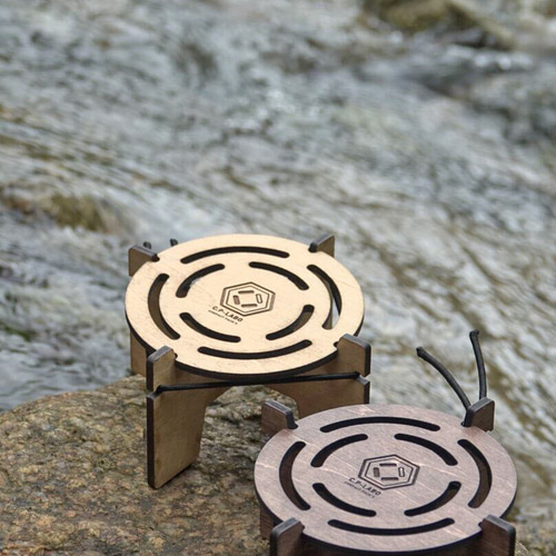 登山/ソロキャンプに軽量・コンパクトなUL-MICRO-TABLE-110(ウルトラ