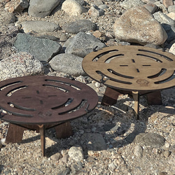 登山/ソロキャンプに軽量・コンパクトなUL-CIRCLE-TABLE(ウルトラライトサークルテーブル) 3枚目の画像