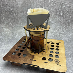 登山/ソロキャンプに軽量・コンパクトなUL-COFFEE-STAND(ウルトラライトコーヒースタンド) 5枚目の画像