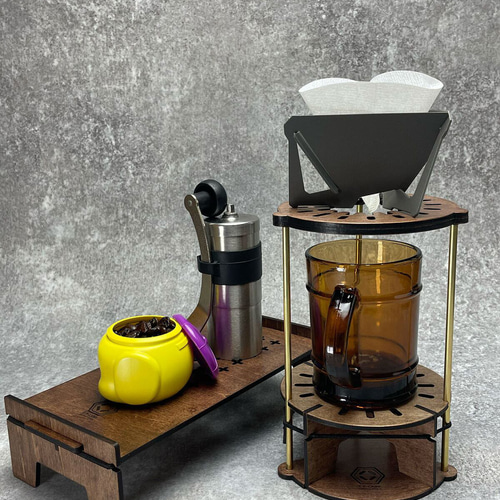 登山/ソロキャンプに軽量・コンパクトなUL-COFFEE-STAND(ウルトラ
