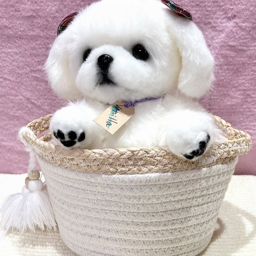 アーティストベア ベビー ワンちゃんシリーズ テディベア ペキニーズ