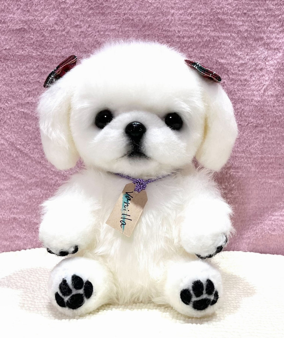 アーティストベア ベビー ワンちゃんシリーズ テディベア ペキニーズ