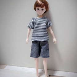 上下2点セット はるとくん 半袖 ニット トップス ハーフパンツ ズボン