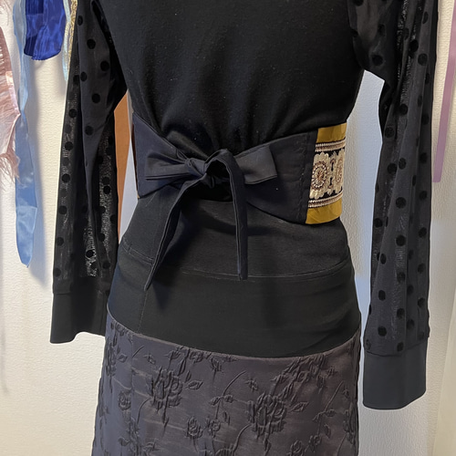 サッシュベルト インド刺繍 No.2039 その他ファッション bon&bow