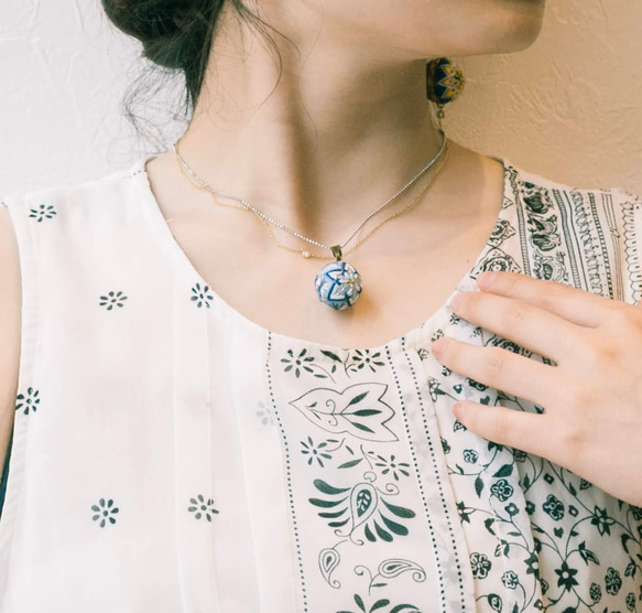 お好きな手まりで制作します】ネックレス ネックレス